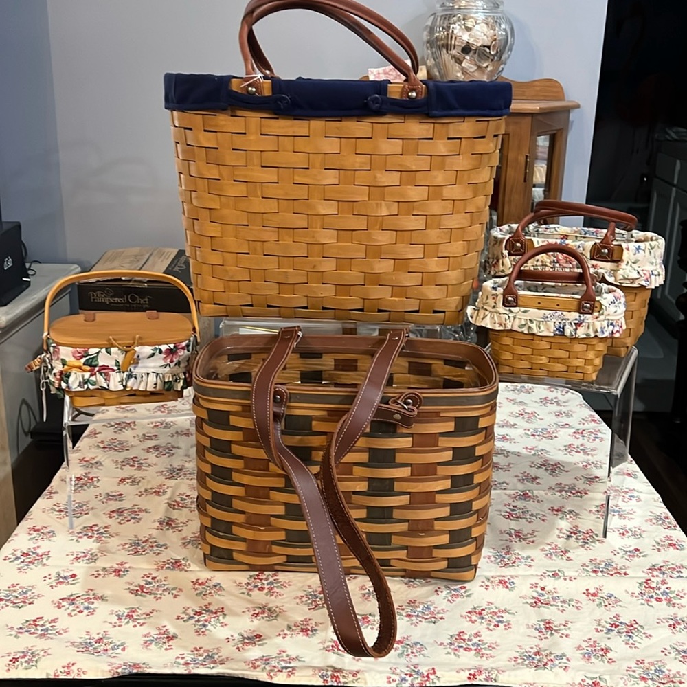 Longaberger Totes-Read Description For Prices. - image 1
